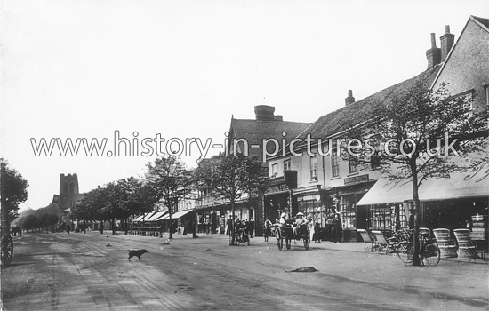 High Street, Epping, Essex. c.1906